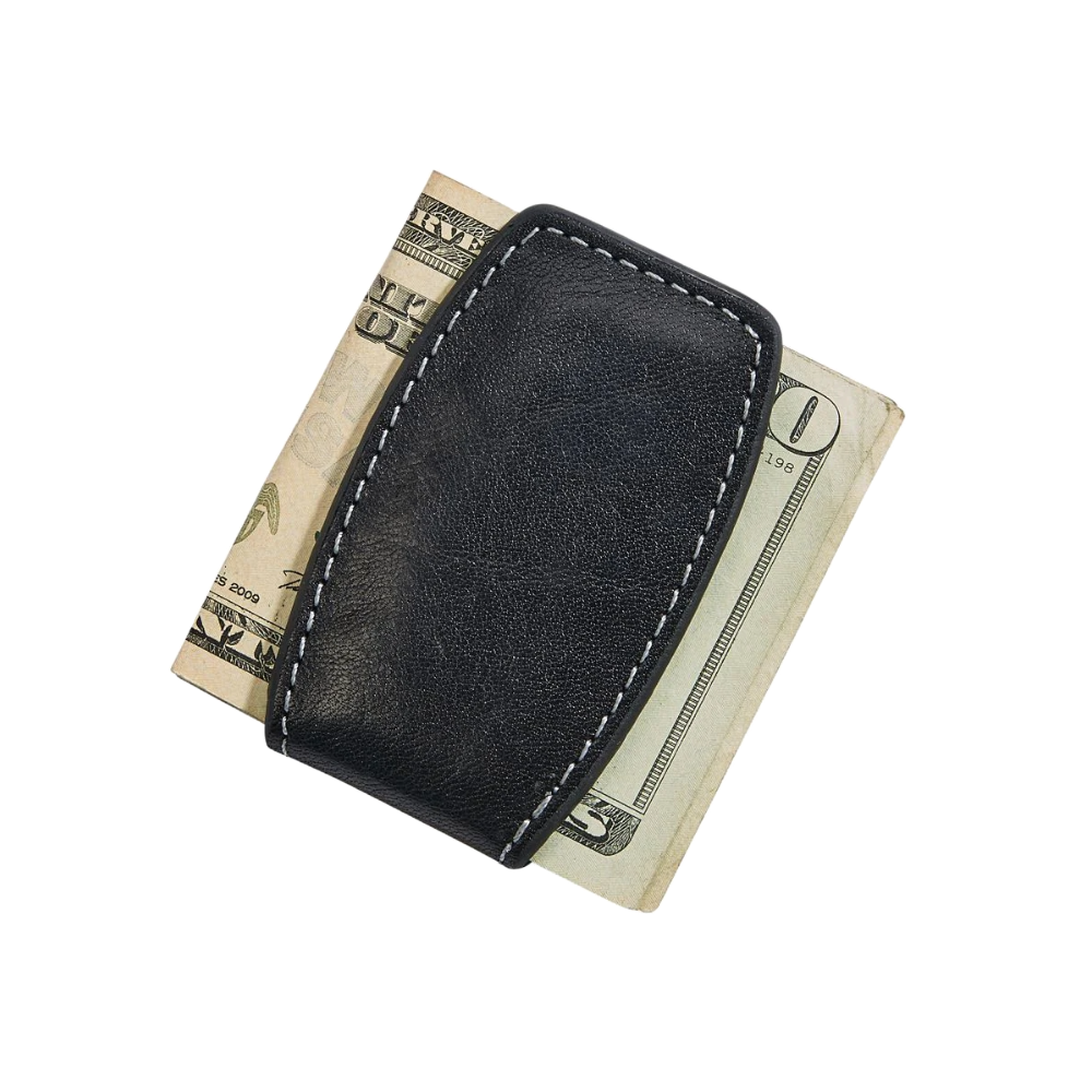 Leather Money Clip