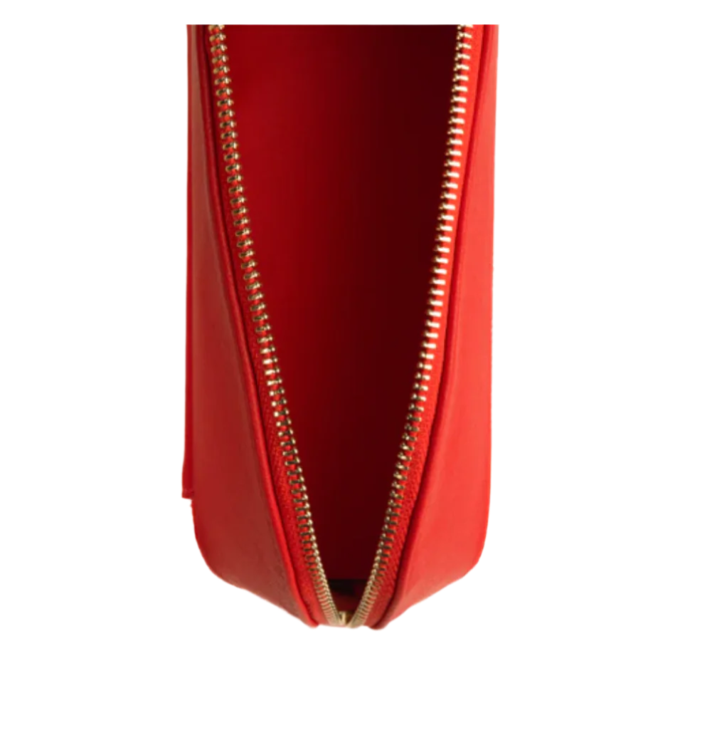 Leather Makeup + Jewelry Travel Case