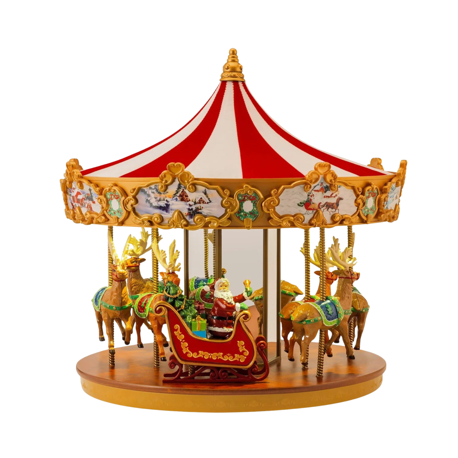 Animated Very Merry Carousel
