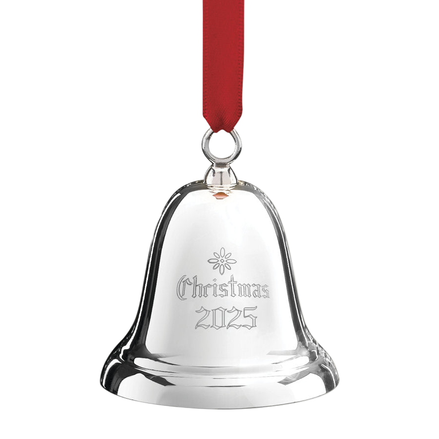 2025 Annual Christmas Bell - Sterling Silver