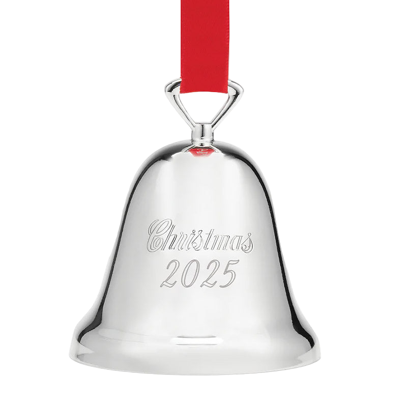 2025 Annual Christmas Bell - Silver Plated